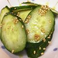 卵せんべい's cooksnap of when they made きゅうりのごま油あえ.