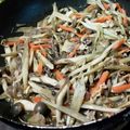 Ninn｡'s cooksnap of when they made 牛肉とゴボウの混ぜごはん.