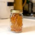 chihirola's cooksnap of when they made 黄色い柑橘系の漬け置きオレンジピール.