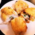 maack's cooksnap of when they made 大人気♫ササミの梅しそチーズフライ♡.