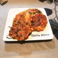クック9PFQEB☆'s cooksnap of when they made キムチ納豆チーズのおつまみ焼き♪.