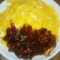 クックMHVGAX☆'s cooksnap of when they made 炊き込みオムライス.