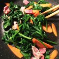 ame-ikuru's cooksnap of when they made ほうれん草のオイスターソース炒め.