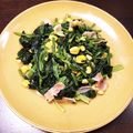 ♡кауо♡'s cooksnap of when they made ベーコンとほうれん草のコンソメ炒め*☻*.