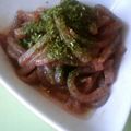 美海愛's cooksnap of when they made ヘルシー！こんにゃくのオイマヨ和え.