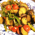 コッピー３０５'s cooksnap of when they made きのこと夏野菜のバジル炒め.