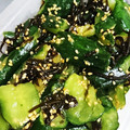 ハッピーわんダフル♪'s cooksnap of when they made 簡単！きゅうりのごま油、塩昆布和え♡.
