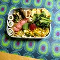 komutatata's cooksnap of when they made 残った餃子の皮でウインナー巻き.
