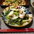 あず7225's cooksnap of when they made 海老タコとカブ丸ごとの柚子胡椒サラダ.
