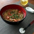sktym0710's cooksnap of when they made チーズ肉うどん.