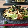 あず7225's cooksnap of when they made ランチにも♪簡単！金山寺味噌の焼きうどん.