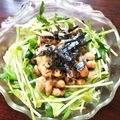 さや131's cooksnap of when they made えごま油で血液サラサラ♪　キャベツ納豆♡.
