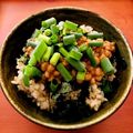 azbjbn's cooksnap of when they made 我が家の納豆ご飯.