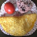 もぐもぐゆみこ's cooksnap of when they made 簡単セブンのサラダチキンチーズオムレツ.