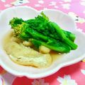 クックI7I5L1☆'s cooksnap of when they made ✿春香る✿菜の花の煮びたし✿.