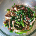 ジュン0509's cooksnap of when they made 楽うま！キノコとニラのごまおかか和え.