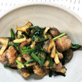 ちゃちゃふく's cooksnap of when they made 砂肝と椎茸とにんにくの芽の甘辛炒め♡.