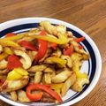 lisa_mimi's cooksnap of when they made ちくわとパプリカのカレー風味きんぴら.