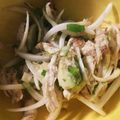 のぶ代's cooksnap of when they made 新玉ねぎとアボカドとチキンのおかかポン酢.
