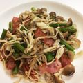 ☆megunyan☆'s cooksnap of when they made 超簡単☆ニンニクの芽とベーコンの炒めもの.