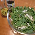 i_yokan's cooksnap of when they made 一番美味しい、春菊のフレッシュサラダ。.