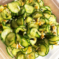 marumuck's cooksnap of when they made キュウリと梅としらすの和えもの.