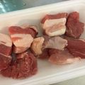 んりおか's cooksnap of when they made ◆肉が柔らかくなるよ(b^-゜)◆.