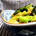 yangpa's cooksnap of when they made ♡小松菜と厚揚げ豆腐の煮物♡.