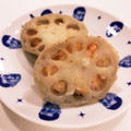 ❁Abake❁'s cooksnap of when they made れんこんの海老はさみ焼き.