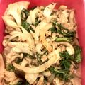 haramegu12's cooksnap of when they made 簡単！春菊としめじの醤油ツナマヨ炒め.