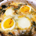 星羅☆彡's cooksnap of when they made 豆腐とたまごとほうれん草のチーズ焼き.