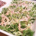 ケチャ＆ウル's cooksnap of when they made 水菜と大根のシャキシャキサラダ☆ご馳走風.