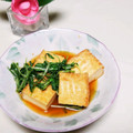 めみたん☆'s cooksnap of when they made 厚揚げと水菜の炒め煮☆.
