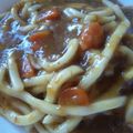 もっちち's cooksnap of when they made 残り物カレーで関西風カレーうどん.