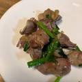 クックモリシン☆'s cooksnap of when they made 砂肝とあさつきの炒め物●ビールと♡.