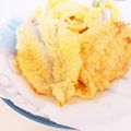 深海ニタリ's cooksnap of when they made 釣り人のためのコマイの天ぷら.