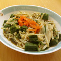 もんしゅしゅ's cooksnap of when they made 簡単副菜！えのきとオクラのおひたし.