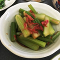 YUKIKI☆'s cooksnap of when they made セロリと干しエビの和え物.