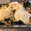 よし坊's cooksnap of when they made 【簡単朝ごはん】ほうれん草のココット.