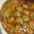 junkoの日々's cooksnap of when they made 簡単☆美味しい♪〜鍋にはうちの鶏団子〜.