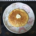 ＊coron＊'s cooksnap of when they made どーーんと一枚で！楽チン餅パンケーキ♡.