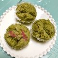 ぴこ♡'s cooksnap of when they made 春の蒸しパン♪桜の塩漬け♪.