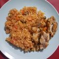 クッキングホチョ's cooksnap of when they made 炊飯器で作る☆スパイシージャンバラヤ.