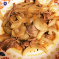 みほ。's cooksnap of when they made 豚バラとたまねぎのぽん酢炒めforライフ.