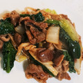 さなさな♪'s cooksnap of when they made 小松菜と豚肉のオイスターソース炒め.