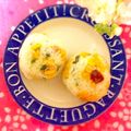 hikarin♪'s cooksnap of when they made 作りおき レンジでお弁当用おにぎり.
