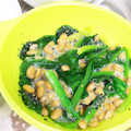 ユーロン's cooksnap of when they made 3分で♡ほうれん草と納豆の塩ナムル.