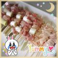 海理ママ's cooksnap of when they made 刺して焼くだけ♪おうちで焼き鳥.