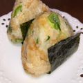 ふんにゃん's cooksnap of when they made ごま油香る たぬきにぎり.