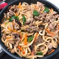 しゅい6's cooksnap of when they made 焼きうどん♪孤独のグルメ.